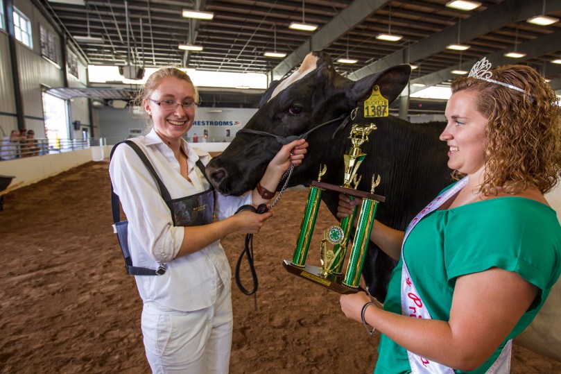 tired and dirty, but happy